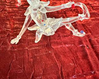 #104 - $46.00  -  Swarovski jester sitting