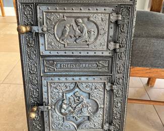 #7 - $190.00 German cast iron postal door 29H x 14W 