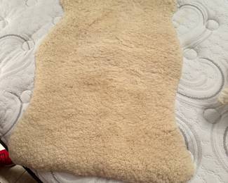#35 - $40.00  -  Sheep skin 31H x 19W / 30H x 22W - 2 available