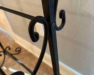 #25 - $50.00  -  Cast iron quilt stand 36H x 31W x 16D