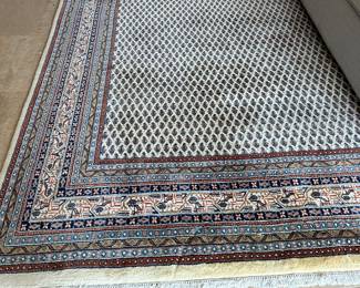 #18 - $400.00  -  Area rug 100% Reine wool 10.4 x 8.4