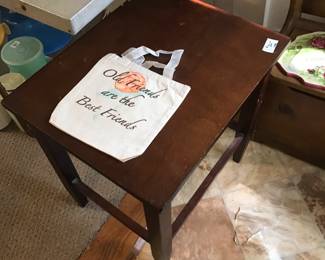 Several small tables