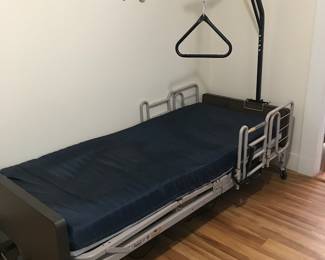 Medical Electric Bed with grab bar