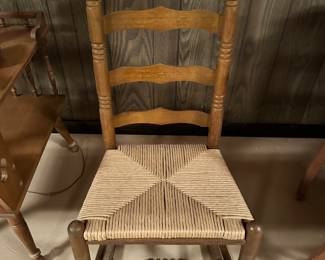 ladder back chair