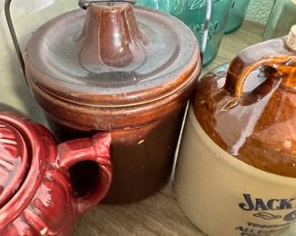 Jack Daniels pottery jug