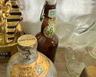 vintage bottles