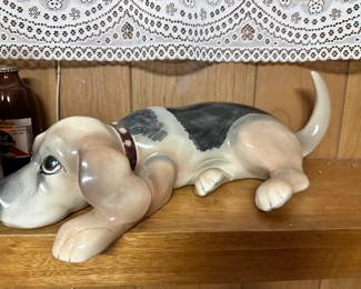 ceramic dog