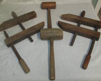 Vintage woodworking tools 