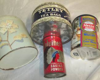 vintage cans 