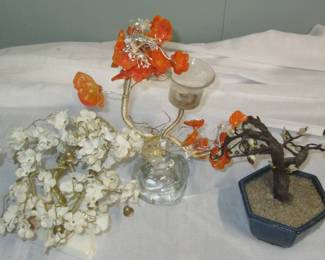 Oriental floral designs 