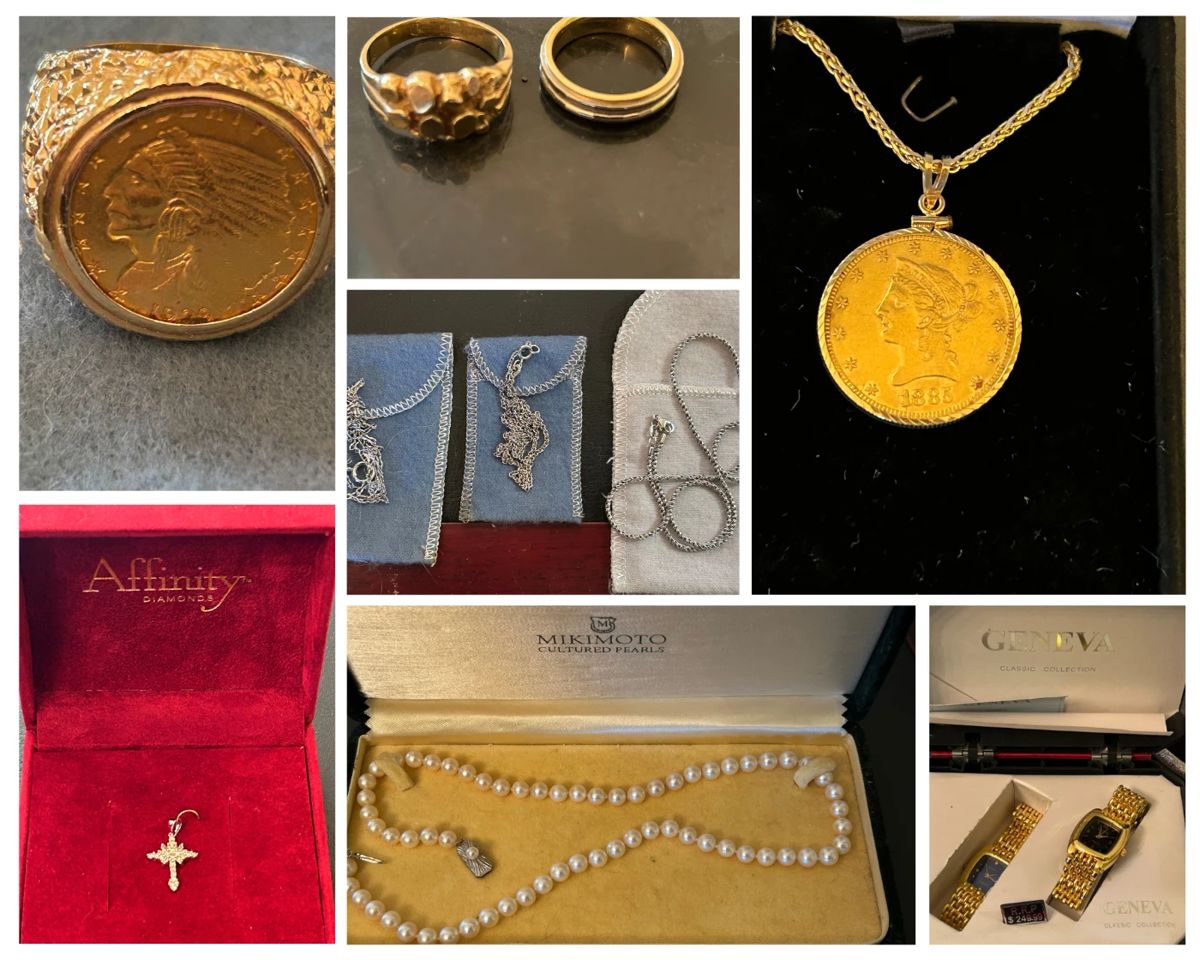 Carrollton Estate Sale - Vintage Gold & Silver Jewelry