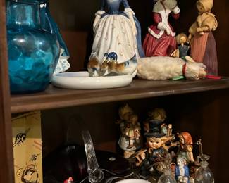 Assorted 1800's and early 1900's porcelain figues