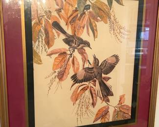 Incredible framed artwork thorughout the home. Original paintings, print and lithograph artwork. 