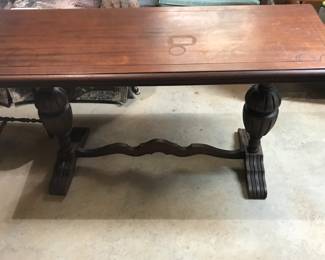 Antique Trestle Table
