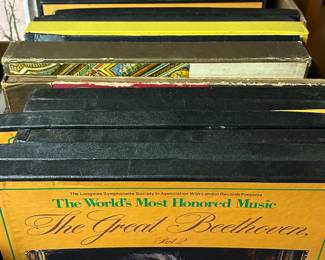 Vintage Vinyl Record Collection 33 and 78 varieties 