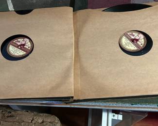 Vintage Vinyl Record Collection 33 and 78 varieties 