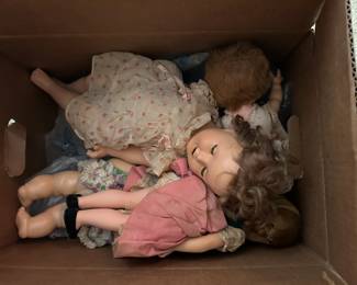 Assorted Vintage Doll Collection