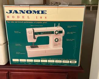 Janome Unused Model 108 Sewing Machine