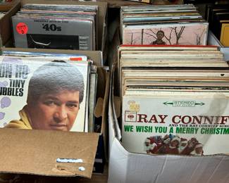Vintage Vinyl Record Collection 33 and 78 varieties 