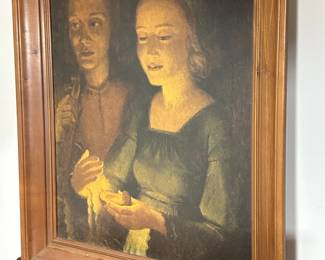 Incredible framed artwork thorughout the home. Original paintings, print and lithograph artwork. 