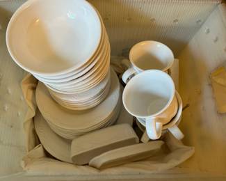 Pfaltzgraff White Dinnerware Set