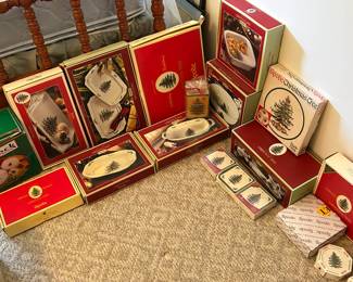 Large Spode Christmas Collection