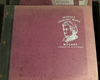 Vintage Vinyl Record Collection 33 and 78 varieties 