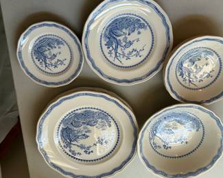 Vintage Mason's Quail China Pieces - Made in England