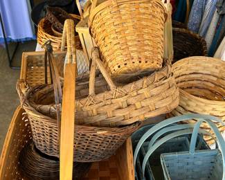 Assorted baskets of all sizes