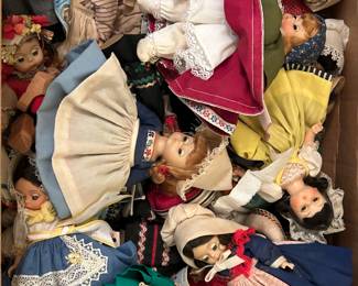 Assorted Vintage Dolls