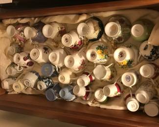 Vintage and Antique China Saucer and Teacup Collection