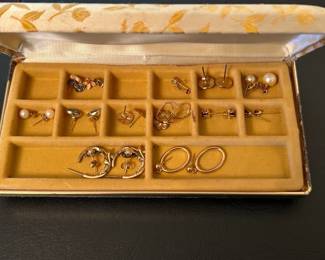 Assorted Sterling Silver and Pearl Earrings