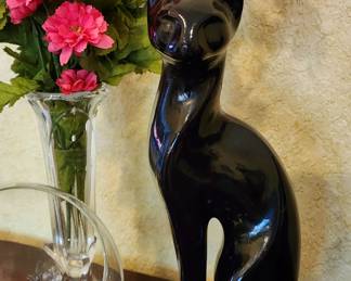 Black Cat Candle