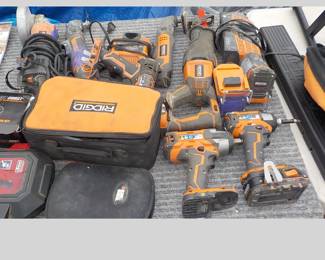 Lots of cordless tools!