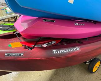 Tamarack,Wave and Solo kayak