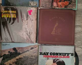 Dionne Warwick, Al Green & Diana Ross Vinyls