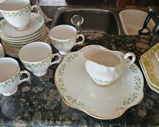 Royal Tara Shamrock Dishes