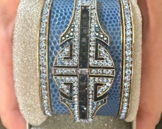 Heidi Daus “Denim & Deco” Bracelet 