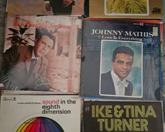 Johnny Mathis, Ike & Tina Turner & Aretha Franklin Vinyls