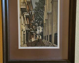 New Orleans Limited Edition Framed Print by Paul De La Fille 97/300 
