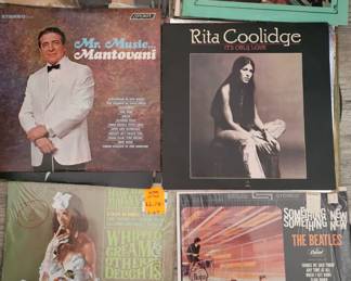 Sonny & Cher, Rita Coolidge & The Beatles Vinyls