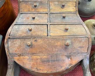 Small Primitive Tabletop Chest