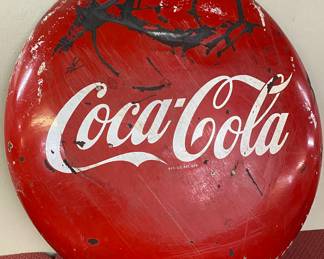 48" Coca Cola Button