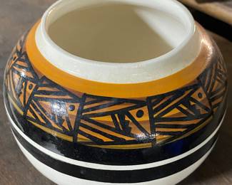 N. Lansing Ute Tribe Pottery Bowl