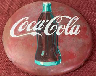 24" Coca Cola Button