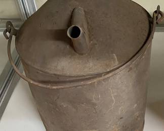 Old Galvanized Kerosene Can