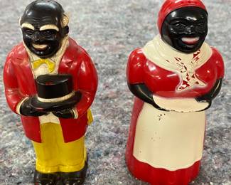 Vintage Americana Salt and Pepper Shakers