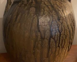 Large 1998 Chester Hewell Double Handle Jug