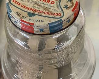 Liberty Bell Mustard Bank Jar
