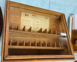 Camillus Wooden Knife Display